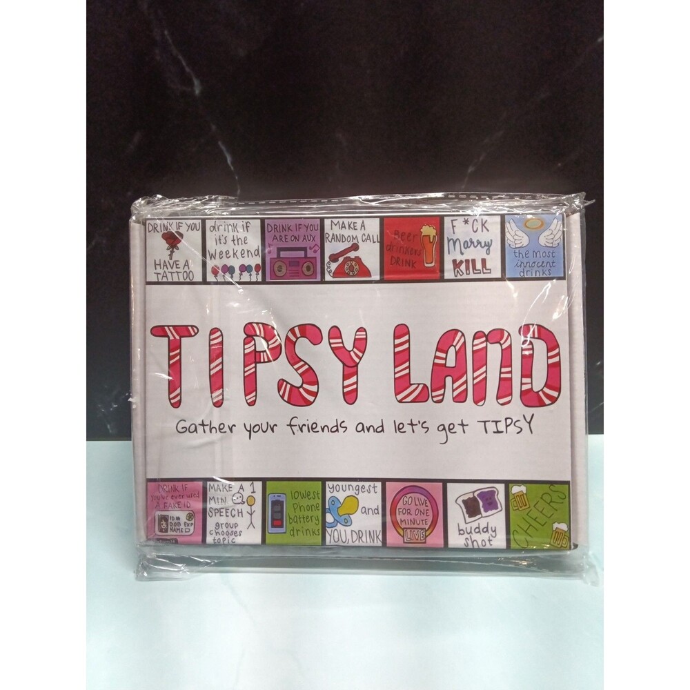 Tipsy Land Board Game Drinking Game for Friends